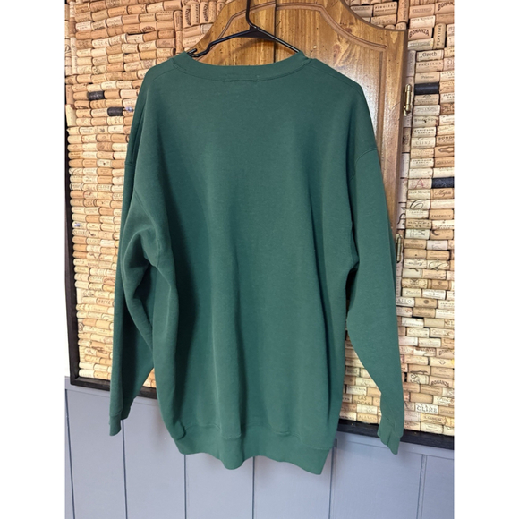 Vintage 90s Polo Ralph Lauren Embroidered Crest Logo Cotton Sweatshirt Sz XL - Picture 5 of 5